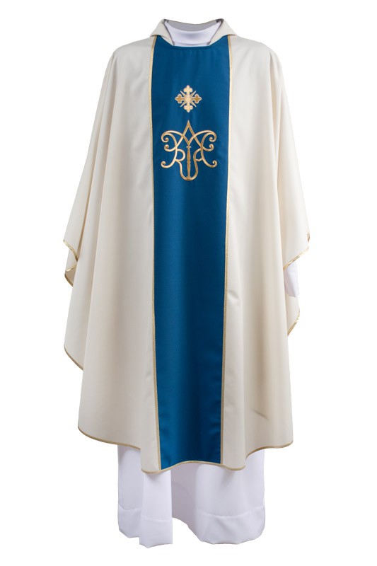 Ornát mariánský "Maria se srdcem" - GABARDÉN