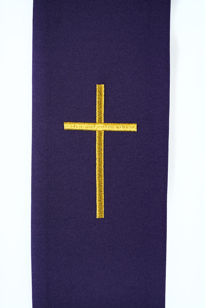 Ornát fialový "Dobrý pastýř" - obrázek 6