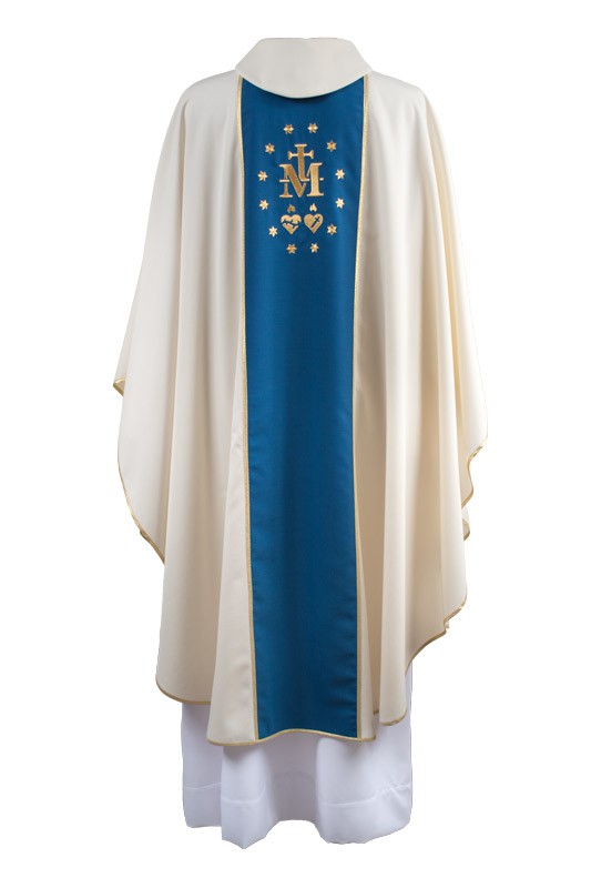 Ornát mariánský "Maria se srdcem" - GABARDÉN - obrázek 3
