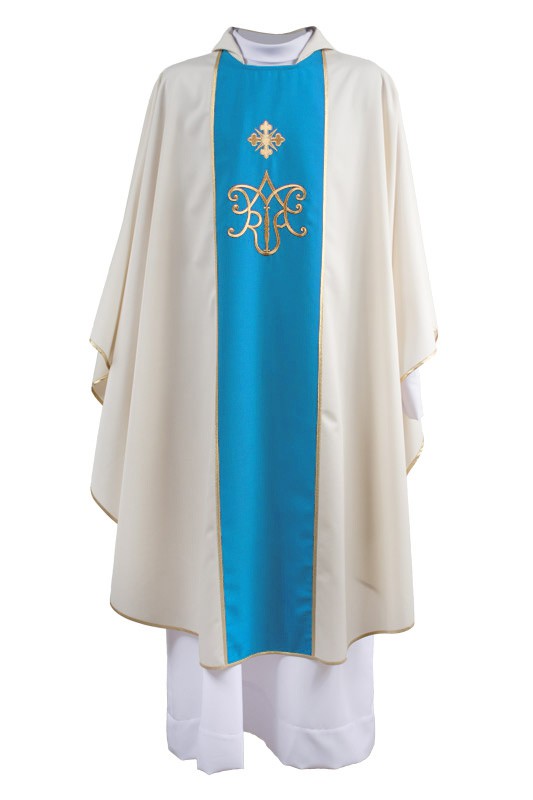 Ornát mariánský „Maria se srdcem“