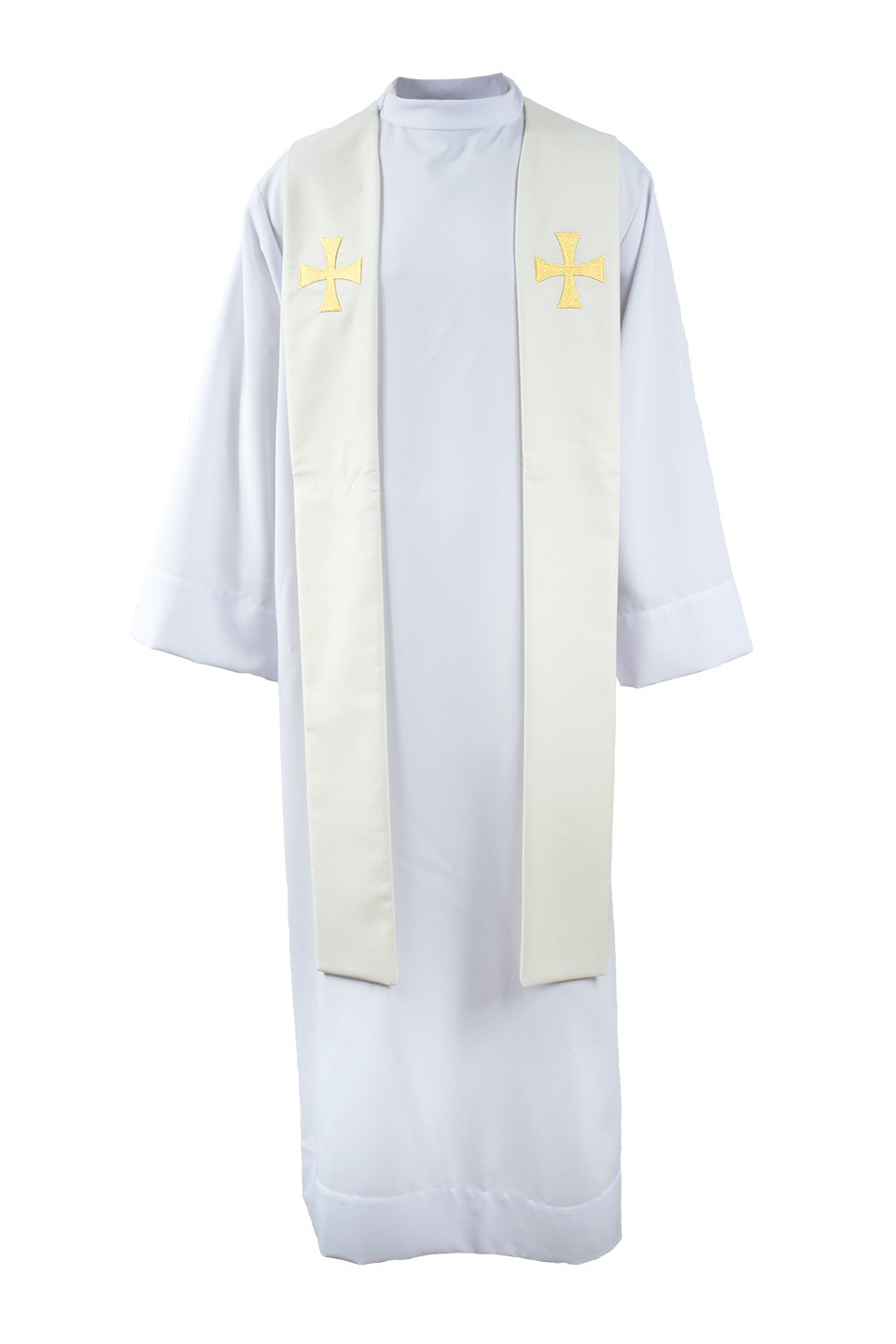 Štola sv.béžová s křížem - GABARDÉN