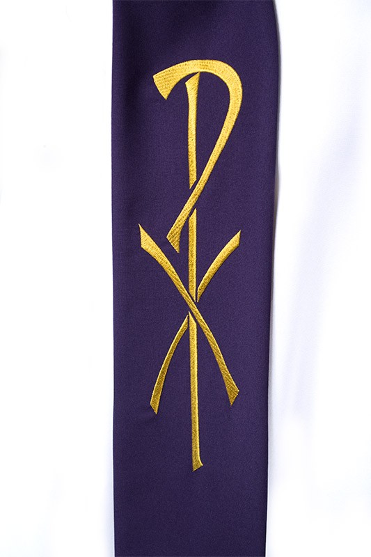 Štola fialová "Christos" - Obrázek 2