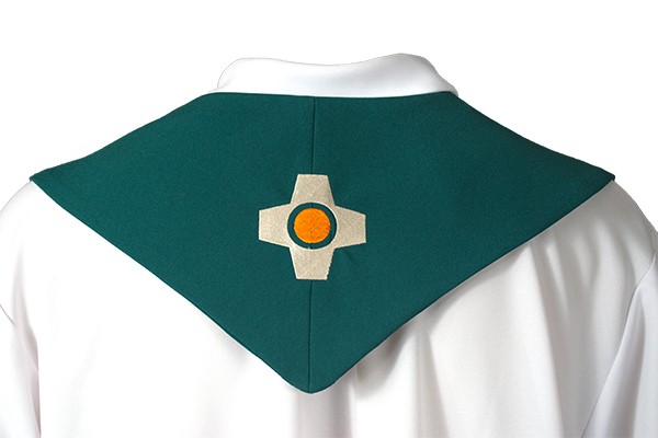 Štola zelená "Proud milosti" - obrázek 5